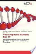 libro Virus Papiloma Humano Tipo 18